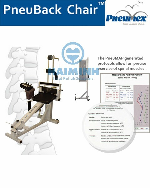 Ghế tập phục hồi cơ bắp không trọng lực PneuBack Chair 0